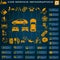 Car service, repair Infographics
