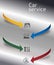 Car services cover page booklet arrows concept02