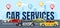 Car services word concepts flat color vector banner