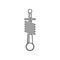 car shock absorber icon. Element of Car repear for mobile concept and web apps icon. Outline, thin line icon for website design