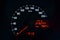 Car speed speedometer