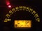 Car speedometer yellow dashboard noticifations