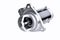 car starter, track starter, car engine detail, selective focus, white background