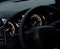 Car steering wheel background, car elements close view