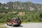 Car stop at parking of Khao Nang Phanthurat Forest Park in National Parks