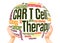 CAR T Cell Therapy word cloud sphere concept