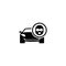 Car Thief Flat Vector Icon