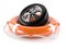 Car tire with life buoy