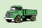 car truck, dump truck, trucking, transportation car in landscape, background