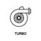 car turbo icon. Element of car repair for mobile concept and web apps. Detailed icon can be used for web and mobile. Premium icon