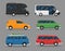 Car Type and Model Objects icons Set