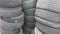 Car Tyres Closeup Rubber