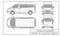 Car van drawing outlines not converted to objects