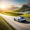 car vehicle driving screenshot quail racetrack wheel highway road morning racing