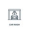 Car Wash icon. Line simple line Car Service icon for templates, web design and infographics