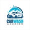 Car wash logo design vector Template, Car Wash Logo, Cleaning Car.