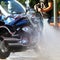 car wash for motorcycles