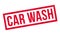 Car Wash rubber stamp