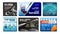 Car Wash Service Promotional Posters Set Vector