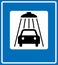 Car wash symbol