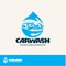 Car wash vector logo