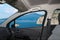 Car window view of the volcano Vesuvius, Naples, Italy