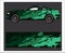 Car wrap grunge . Abstract strip for racing car wrap, sticker, and decal.