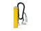 Carabiner character holding ruler