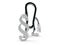 Carabiner character with paragraph symbol