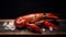 Carabineros Jumbo Shrimp in ice seafood stylist