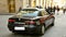 Carabinieri car patrolling the streets of Florence in Italy