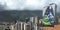 Caracas city skyline view from Francisco de Miranda Avenue in Chacao municipality