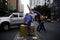 Caracas, Dtto Capital / Venezuela 05-27-2012 : Old man called Jose juggling with a ring in the public road in the area of â€‹â€‹Ca