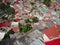 Caracas, Venezuela. View of colored houses in slum in San Agustin neighborhood