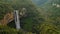 Caracol Falls Waterfall in jungle setting near Canela, Brazil.