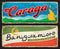 Caraga and Bangsamoro, Philippine travel stickers