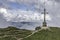 Caraiman Heroes Cross Monument in Bucegi Mountains, Romania