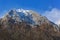 Caraiman Mountain Cross, in Bucegi Mountains, Romania