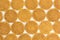 Caramel butter waffles background