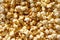 Caramel Popcorn Background