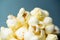 Caramel popcorn, close up of food