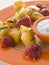 Caramelised Fruit Brochette