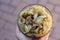 Caramelized onions in a bowl holding