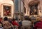 Caravaggio painting in the chappel of Pio Monte della Misericordia, Naples