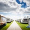 Caravan camping