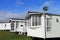 Caravan park in summer