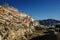 Caravan road trip at Chang La Pass, the third highest driveable mountain pass in the world 5300m. above sea level, Ladakh, J&K, In