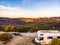 Caravan and Ronda valley, Andalusia Spain