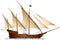 Caravel Pirate Ship