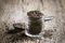 Caraway grain, selective focus food still life